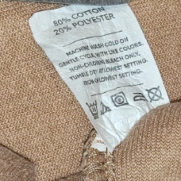 JETTY Holgate Hoodie Taupe Mens XL - Picture 9 of 10